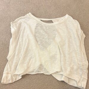 FP Movement by Free People White Crop Top